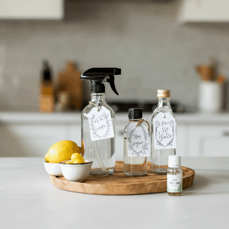 How to Make Non-Toxic Cleaning Products at Home